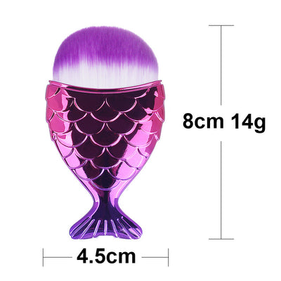 Mermaid Holder Shape Make Up Brushes