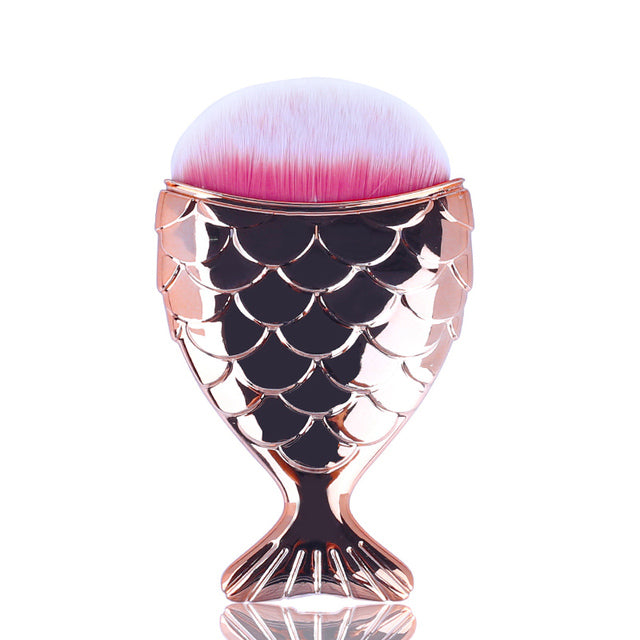 Mermaid Holder Shape Make Up Brushes