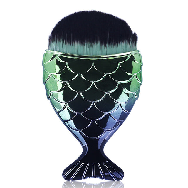 Mermaid Holder Shape Make Up Brushes