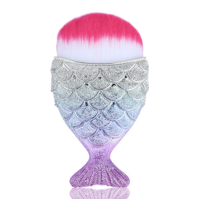 Mermaid Holder Shape Make Up Brushes