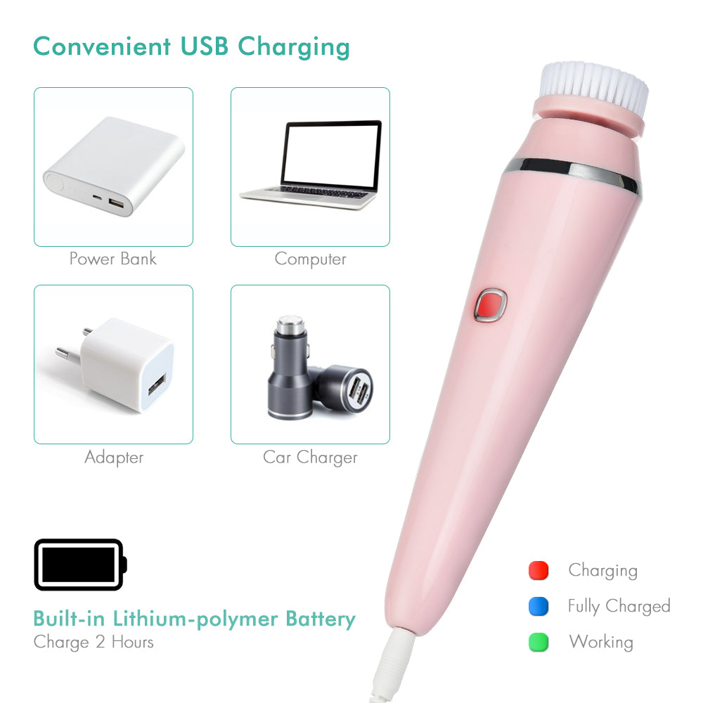 Rechargeable Electric Cleansing Brush