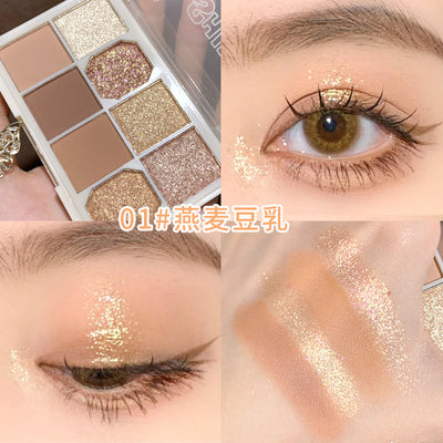 7 Colors Glitter Eyeshadow Palette