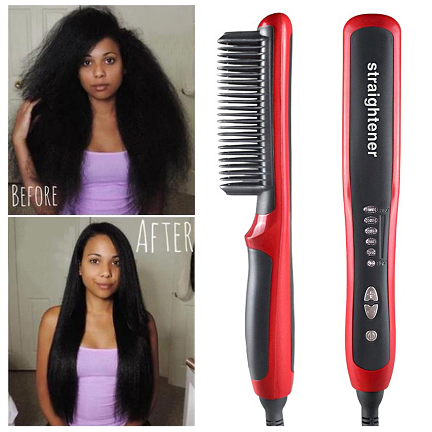 Anti-Scald Hair Straightening